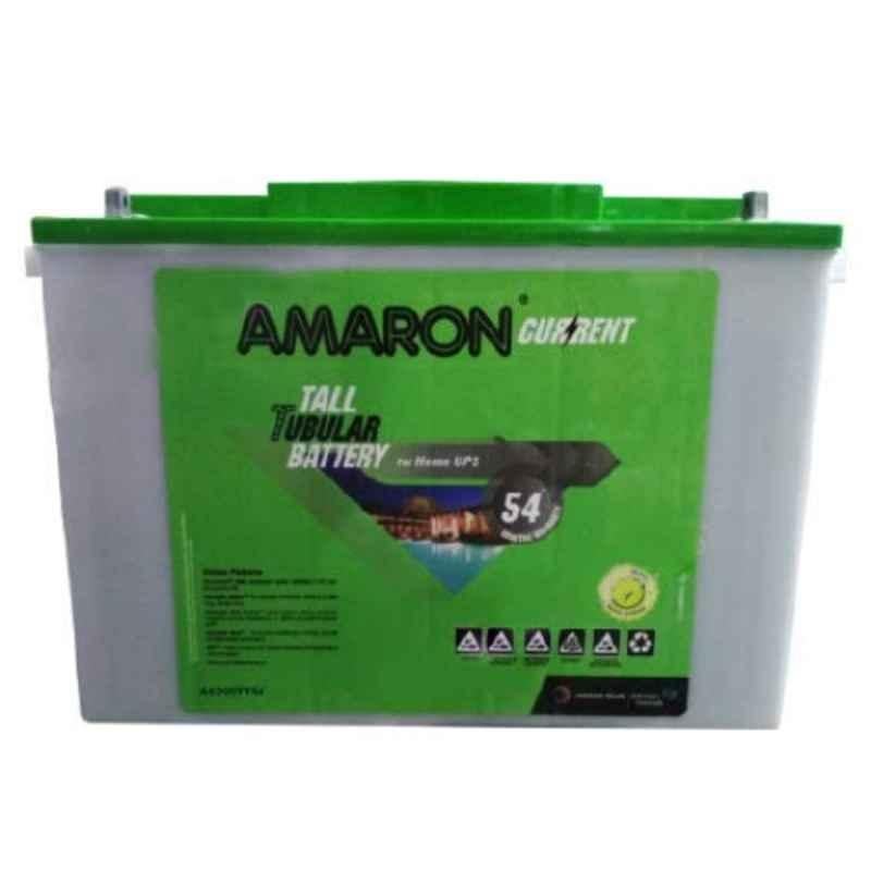 Amaron Current AR200TT54 200Ah White & Green Tall Tubular Lead Acid Battery, AAM-CR-AR200TT54