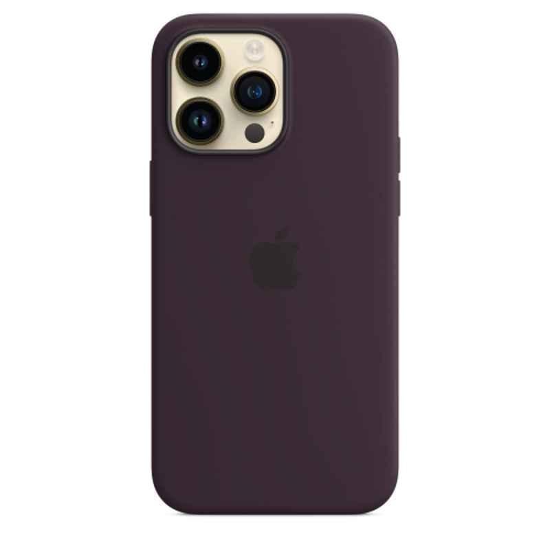 Apple Silicone Elderberry Case for iPhone 14 Pro Max with MagSafe, MPTK3ZE/A