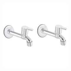 Fastgear Stainless Steel Silver Chrome Finish Long Body Tap, FG1756 (Pack of 2)