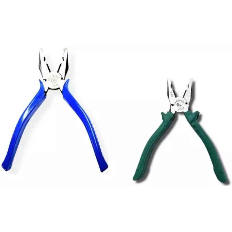 Sky Blue 2 Pcs 7.8 inch Groove Plier Combo, SBE_PLIER COMBO_052