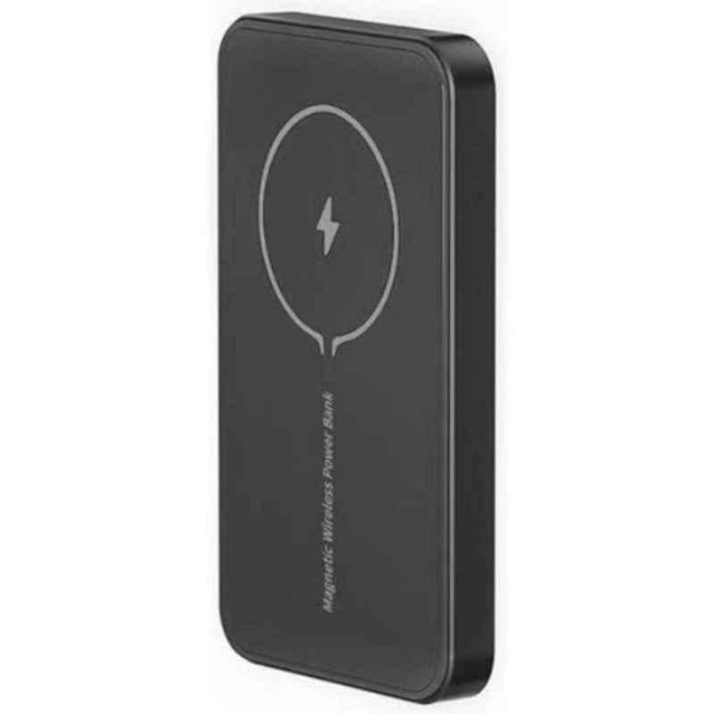 Protect 5000mAh Black Magnetic Wireless Power Bank, YCX19