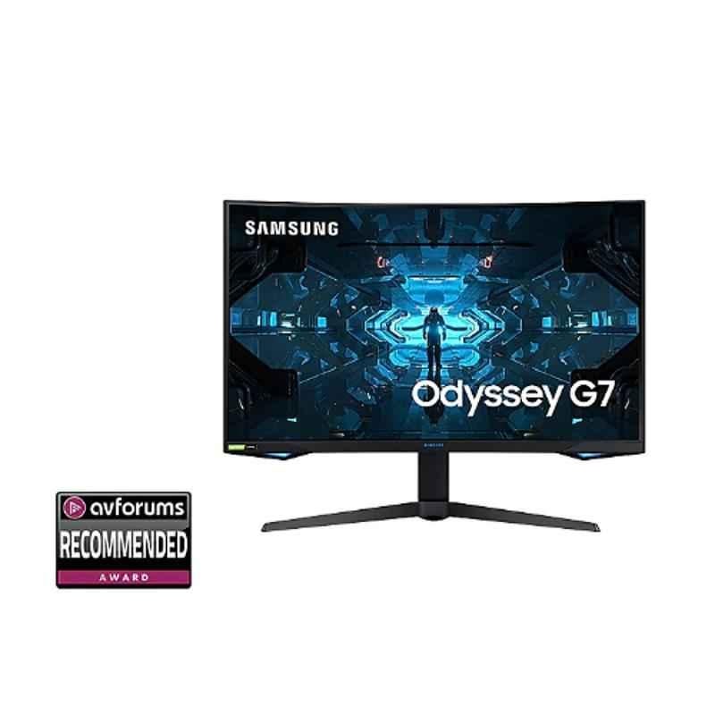 Buy Samsung 27 Inch Wqhd Va Panel Black Curved Gaming Monitor Lc27g75tqswxxl Online At Best