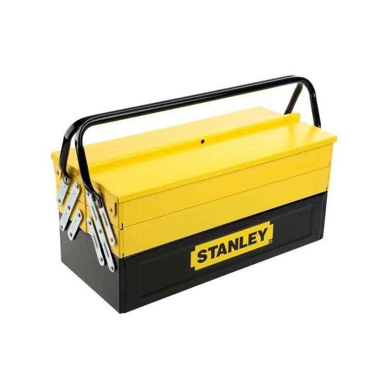 Stanley 45x20.8x20.8cm Metal 5 Tray Double Handle Cantilever Tool Box, 1-94-738