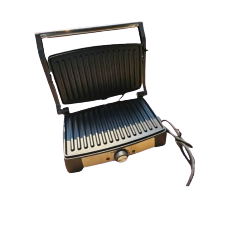 Bajaj Grill Ultra 1500W Stainless Steel Silver 2 Slices Sandwich Maker with 2 Years Warranty, 270108
