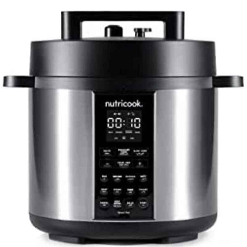 Nutricook Smart Pot 2 1000W 6L Black Electric Pressure Cooker, SP204A