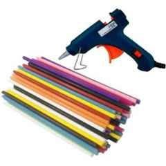 Bandook 20W Black Glue Gun with 25 Pcs Fluorescent Glue Sticks