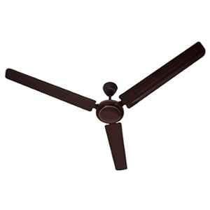 Usha Swift 72W 350pm 3 Blade Brown Ceiling Fan with 2 Years Warranty, FAB203, Sweep: 1400 mm