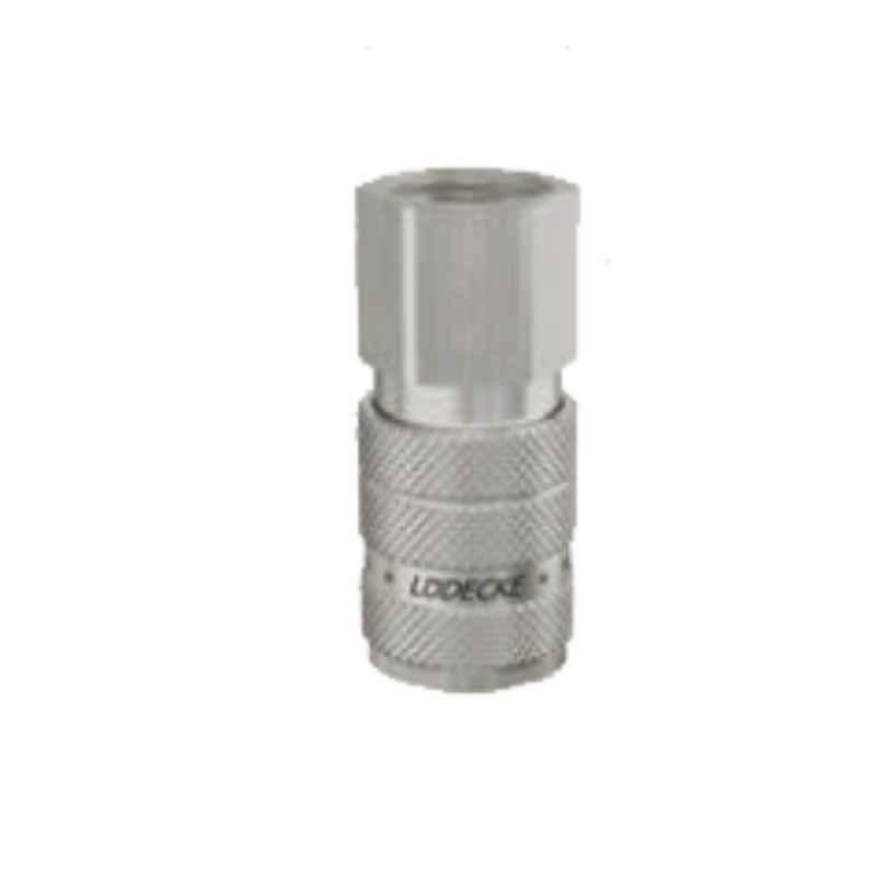 Ludecke ESSCIG12IAB G 1/2 Double Shut-off Parallel Female Thread Quick Connect Coupling