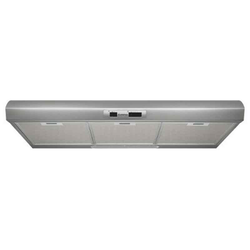 Ariston 90cm 3 Speed Stainless Steel Inox Slider Hood, SL191LPIX