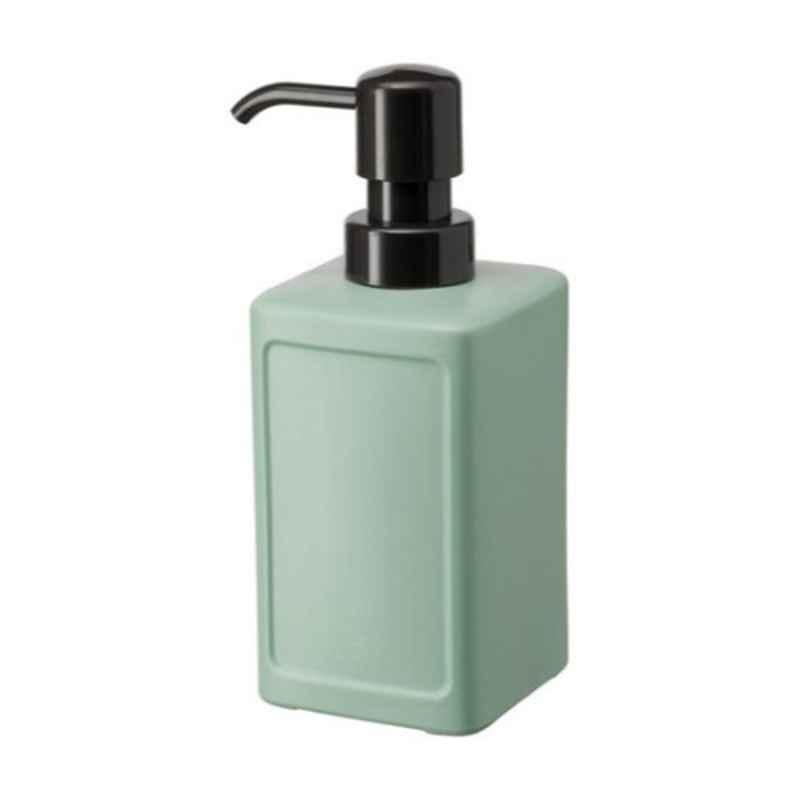 Rinnig Green & Black Ractangle Soap Dispenser, 40428873