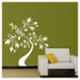 Kayra Decor 71x80 inch PVC Foxglove Flowers Wall Design Stencil, KHSNT355