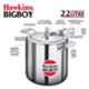 Hawkins Bigboy 22L Aluminum Pressure Cooker, BB22