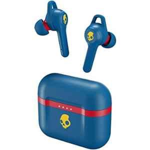 Skullcandy Indy Evo True Blue Wireless Earbuds with Charging Case, S2IVW-N745
