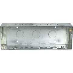Schneider Electric 8 Module 1mm Metal Box for Wiring, MR1108