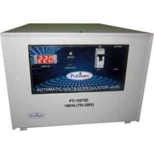 Pulstron PTI-10070D 10kVA 70-290V Single Phase Grey Automatic Mainline Voltage Stabilizer