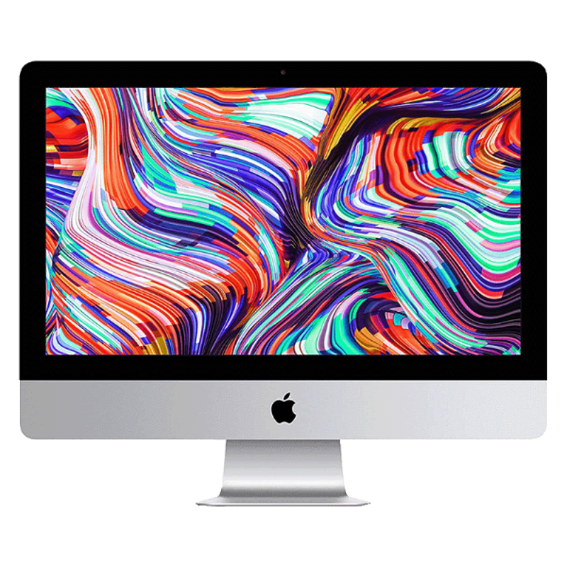 Apple 21.5-inch iMac with Retina 4K display: 3.0GHz 6-core 8th-generation  Intel Core i5 processor, 256GB, 8GB-White, MHK33HN/A