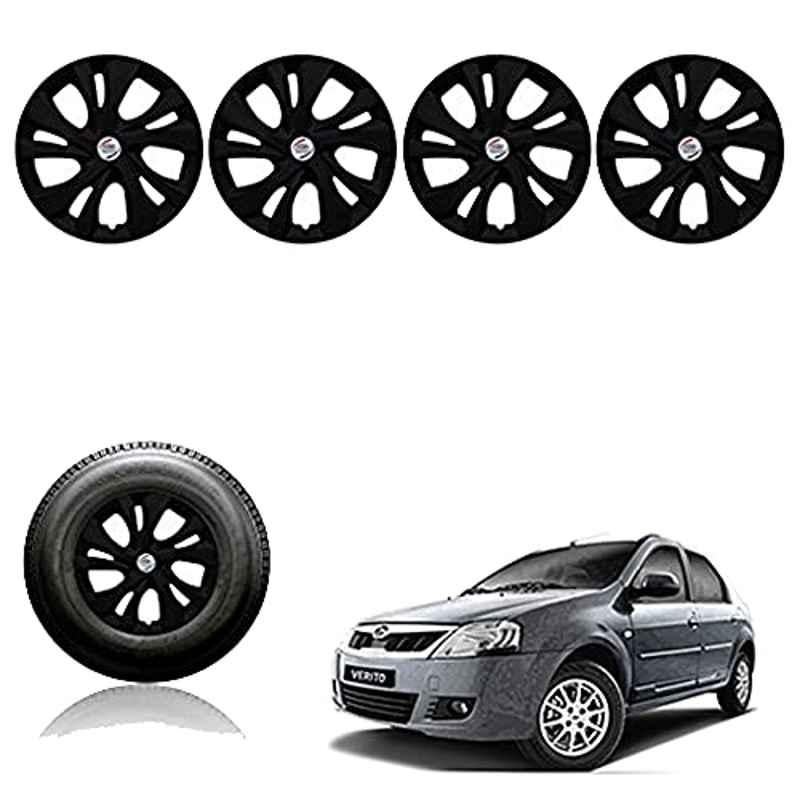Auto Pearl 14 inch ABS Black Car Wheel Cover for Verito