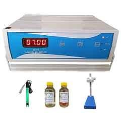 Lab Junction 0-14 pH Blue & White Auto Digital pH Meter, LJ-alpha 01