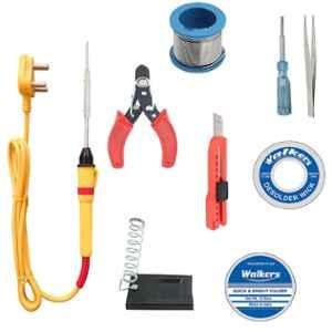 Walkers WKCB73M1 9 Pcs 25W Soldering Iron Equipment Tool Kit, WKCB073