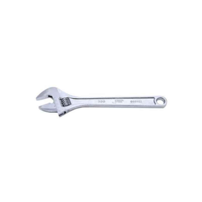 Jetech 300mm Steel Silver Adjustable Wrench, JET-AW-12