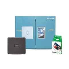 Fujifilm Instax Wide Link 5ppm Grey Smartphone Instant Photo Printer with 10 Pcs Instant Film