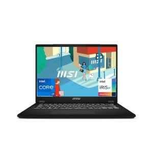 MSI Modern 14 D13MG-072IN Classic Black Laptop with 13th Gen Intel Core i7/16GB/1TB/DDR4/Intel Iris Xe Graphics/Windows 11 Home & 14 inch FHD Display