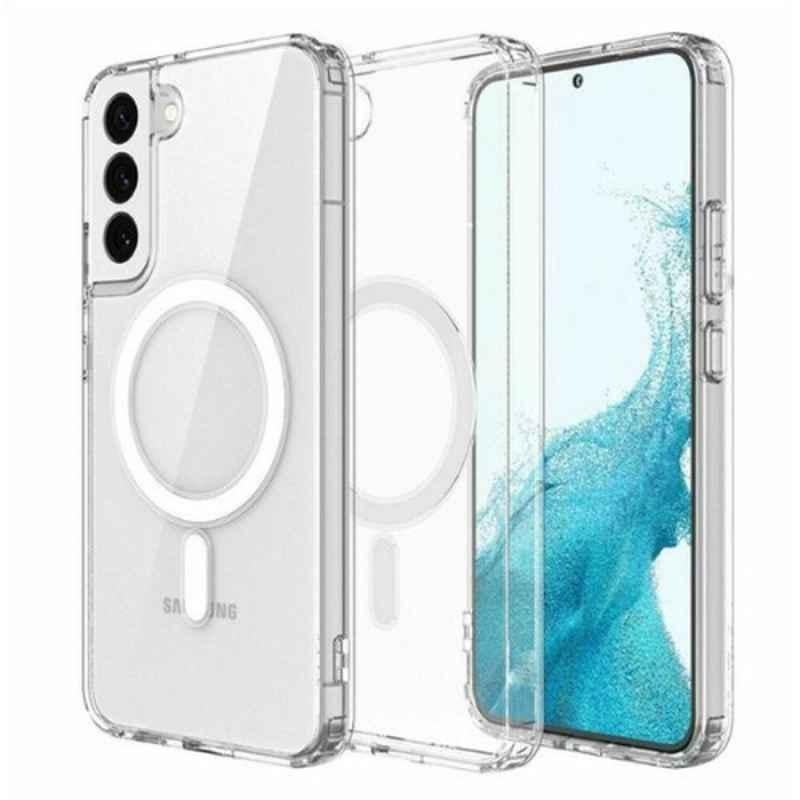 Protect Magnetic Clear Case with Screen Protector for S23 Plus, MSAMS23P