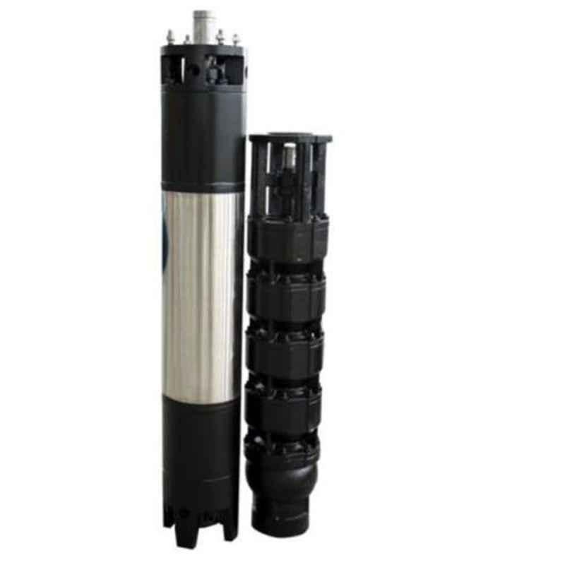 Oswal 10HP 8 Stage Three Phase V6 Mixed Flow Agriculture Water Filled Submersible Pump, OSO-125ME-SF
