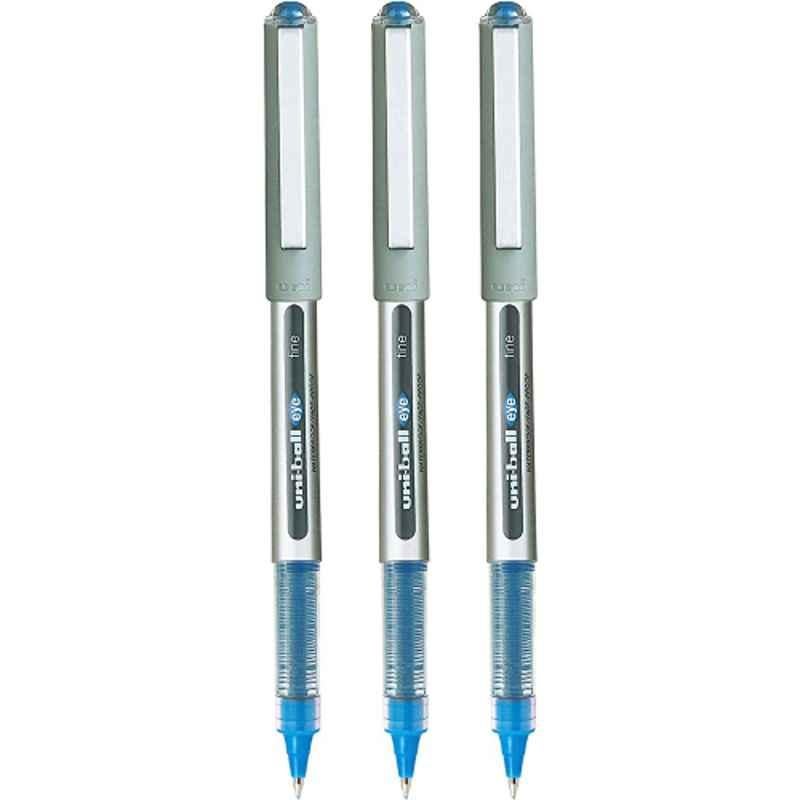 Mitsubishi D Series 0.7mm Blue Fine Roller Pen, MI-UB157D-02BE (Pack of 2)