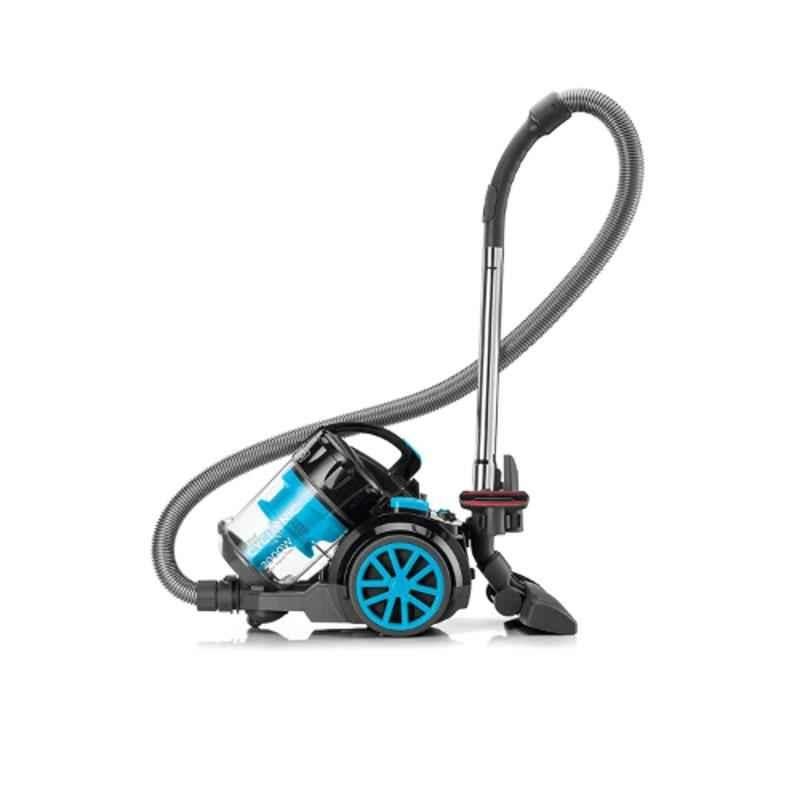Black+Decker 2000W Bagless Blue & Black Multi Cyclonic Vacuum Cleaner, VM2080