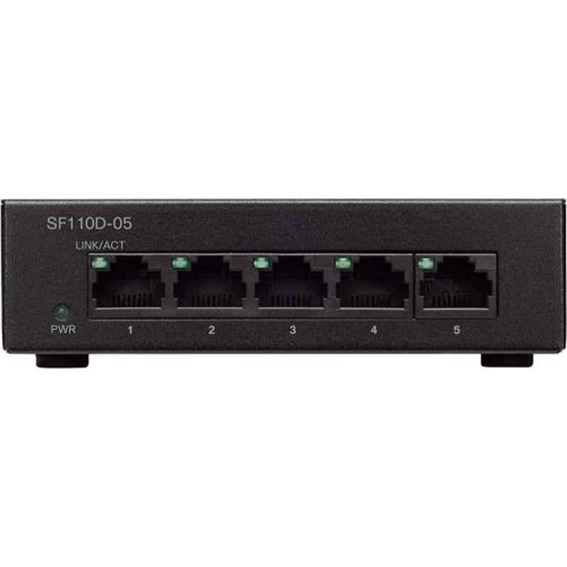 Cisco SF110D05 5-Port 10/100 Desktop Switch, SF110D05EU