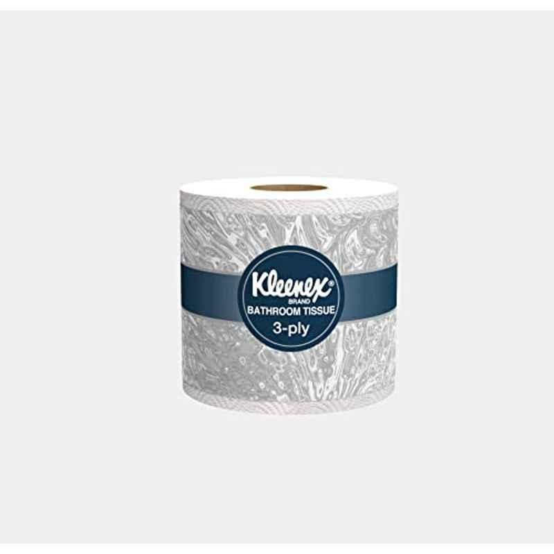 Kleenex Toilet Tissue 82026 - 3 ply Toilet Paper - 10 Tissue Rolls x 240 Pulls - Sheet Size 11x10 cm (2,400 sheets)