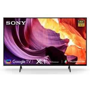 Sony Bravia 50 inch 4K Ultra HD Black Smart LED Google TV with Alexa Compatibility, KD-50X80K