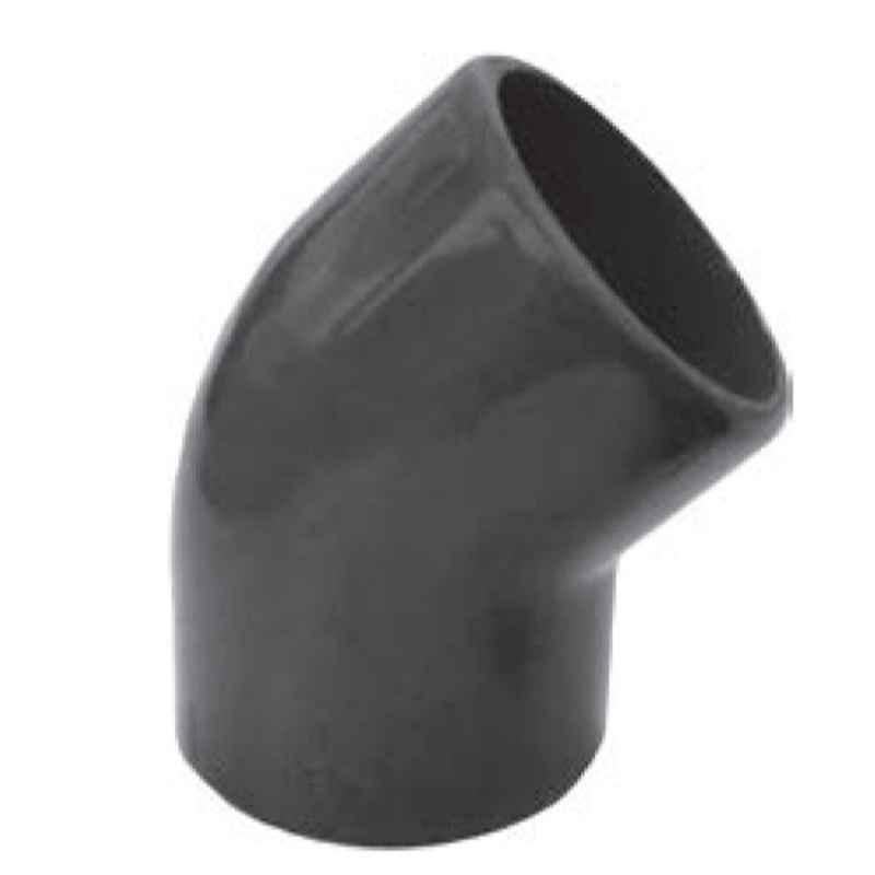 Hepworth 3/8 inch PN 15 PVC-U 45 Deg Pipe Elbow, 721.151.105