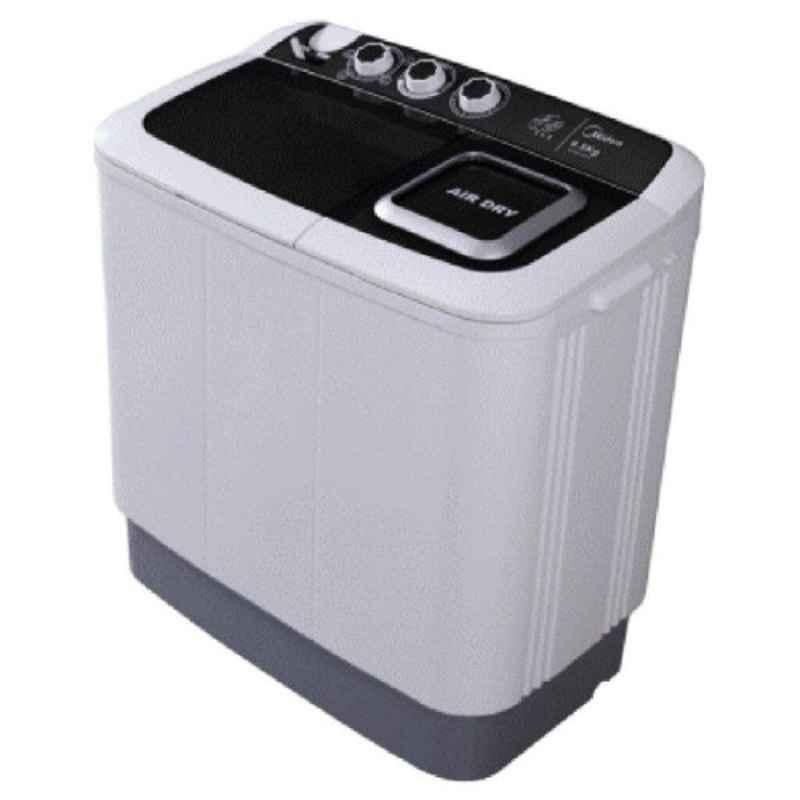 Midea 7kg White Semi Automatic Twin Tub Washing Machine, MTE70P701Q