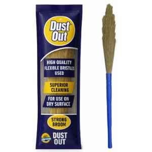 Dust Out 120cm Washable Plastic Broom for Floor Cleaning