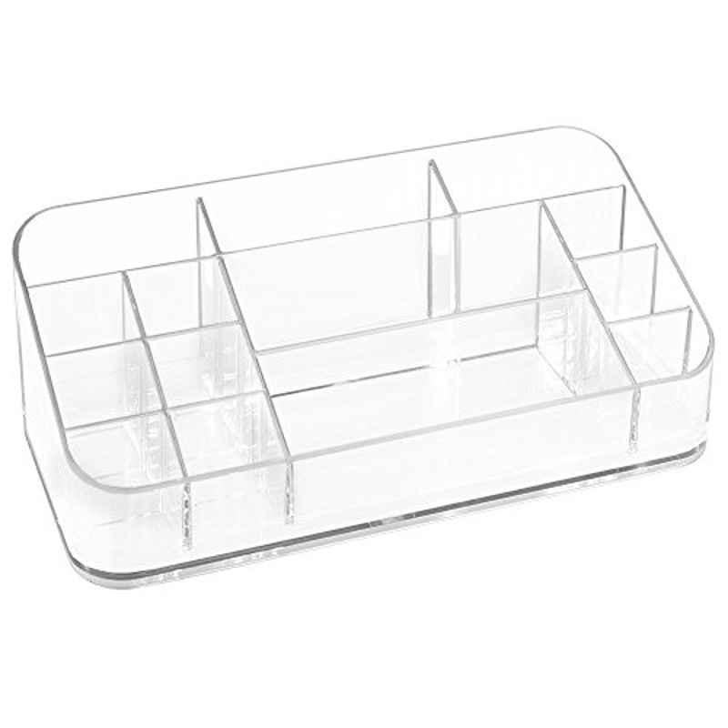 iDesign Clarity Plastic Clear Vanity Organizer, 160023