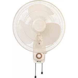 Zigma Charm Plus 45W Ivory 3 Blade Ultra High Speed Wall Fan, Sweep: 400 mm