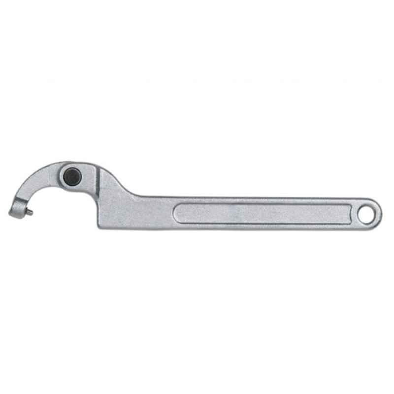 KS Tools 50 - 80mm CrV Flexible Hook Wrench with Pin, 517.1325