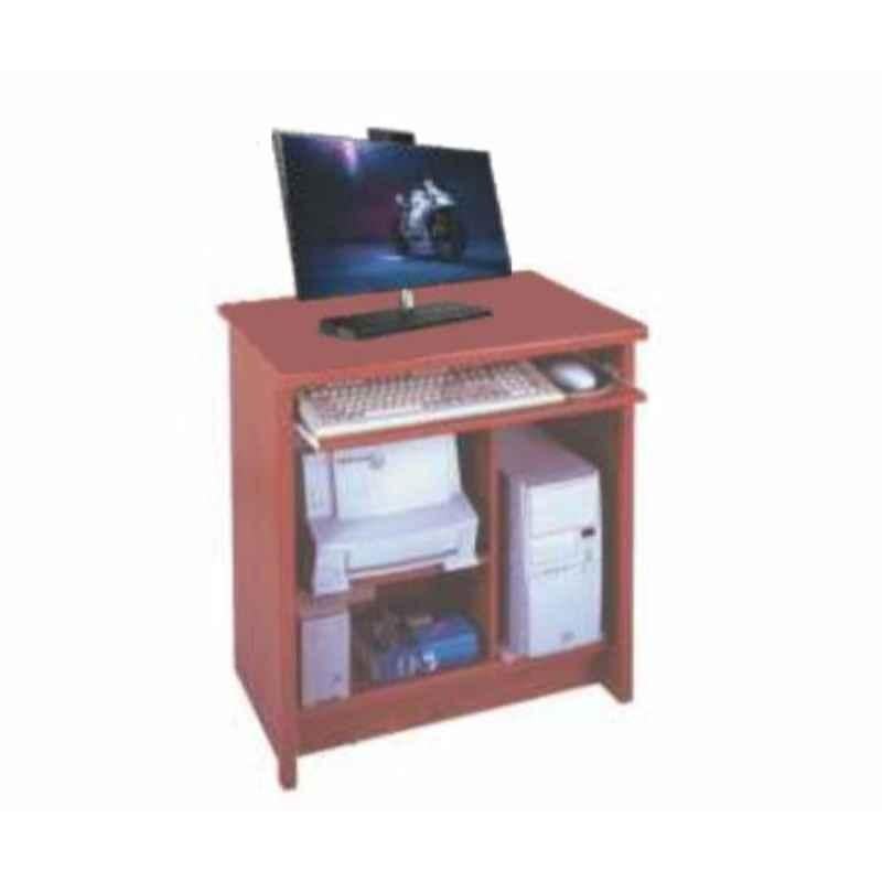 Zuari Furniture Matrix Brown Imperial Teak Computer Table, 410451