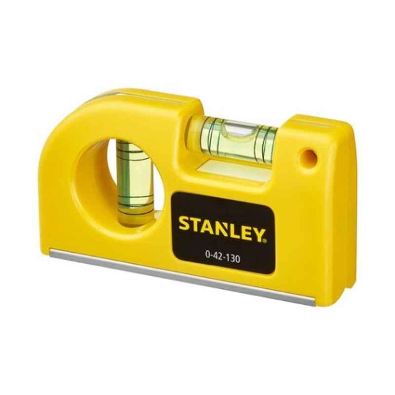 Stanley 8.7cm Mini Magnetic Pocket Level, 0-42-130