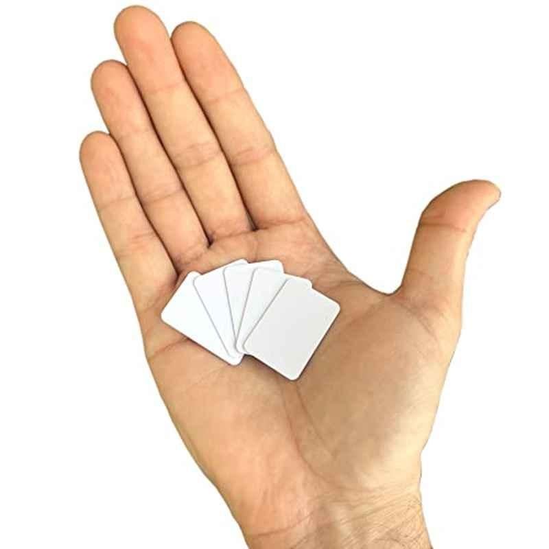 Rubik 10Pcs 21x31cm White NFC Mini Card Set, RBNTAG215MCA