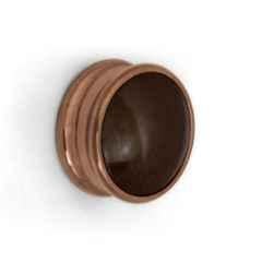 Plantex Knobs for Drawers/Drawer Knobs/Round Knob for Cabinets/Pull-Push Knob for Kitchen/Bedroom Drawer Rose Gold