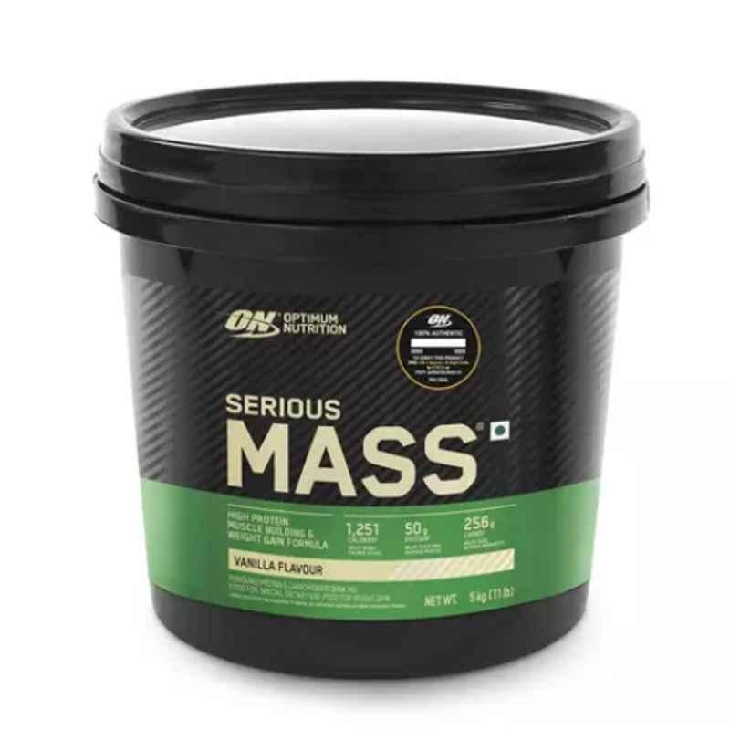 Optimum Nutrition Serious Mass 5kg Vanilla Weight Gain Powder