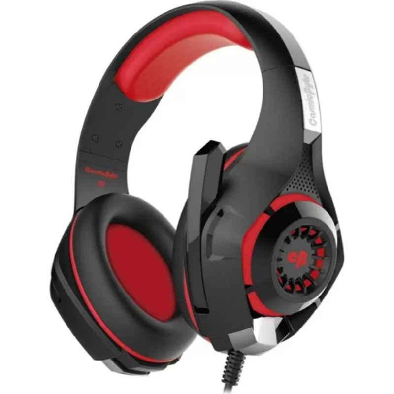 Cosmic Byte GS410 Black & Red Over Ear Headset with Mic