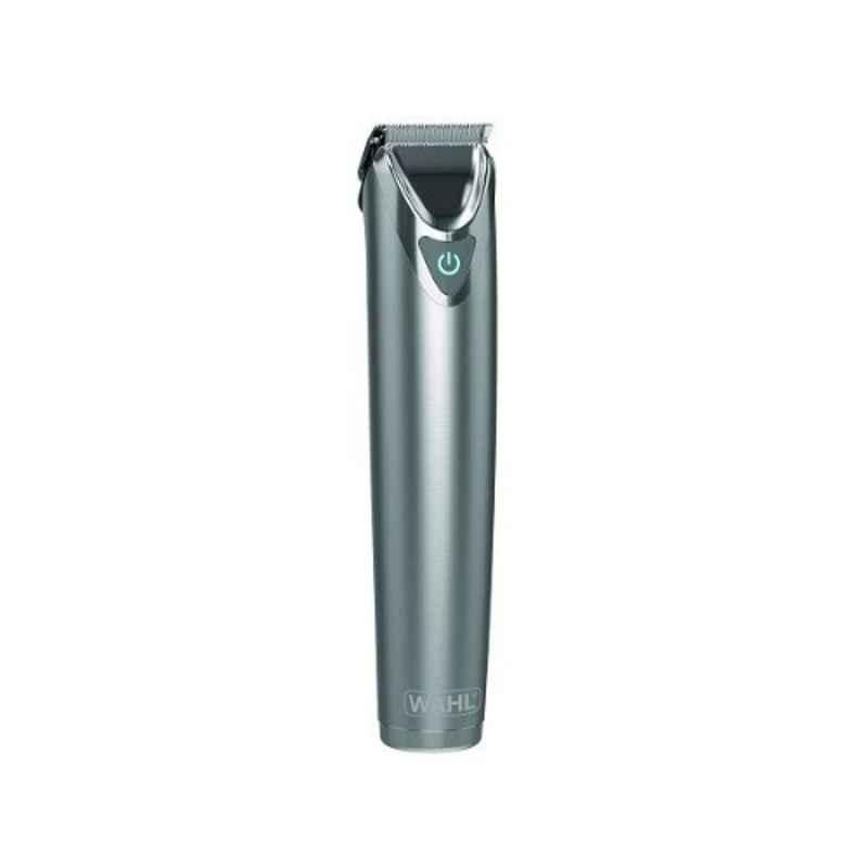 Wahl 6hrs Silver Rechargeable Trimmer with Nose Trimmer Head, 9818-727