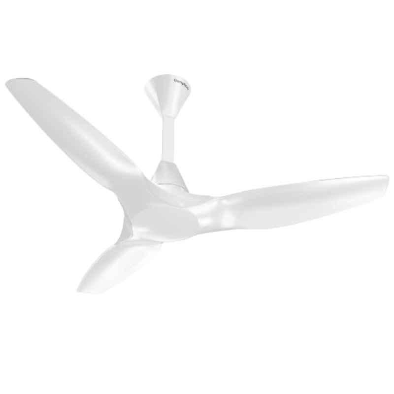 Crompton SilentPro Enso Senze 36W 300rpm 3 Blade White Ceiling Fan with 4 Years Warranty, CFSPENSSM48AWT5ZG, Sweep: 1200 mm