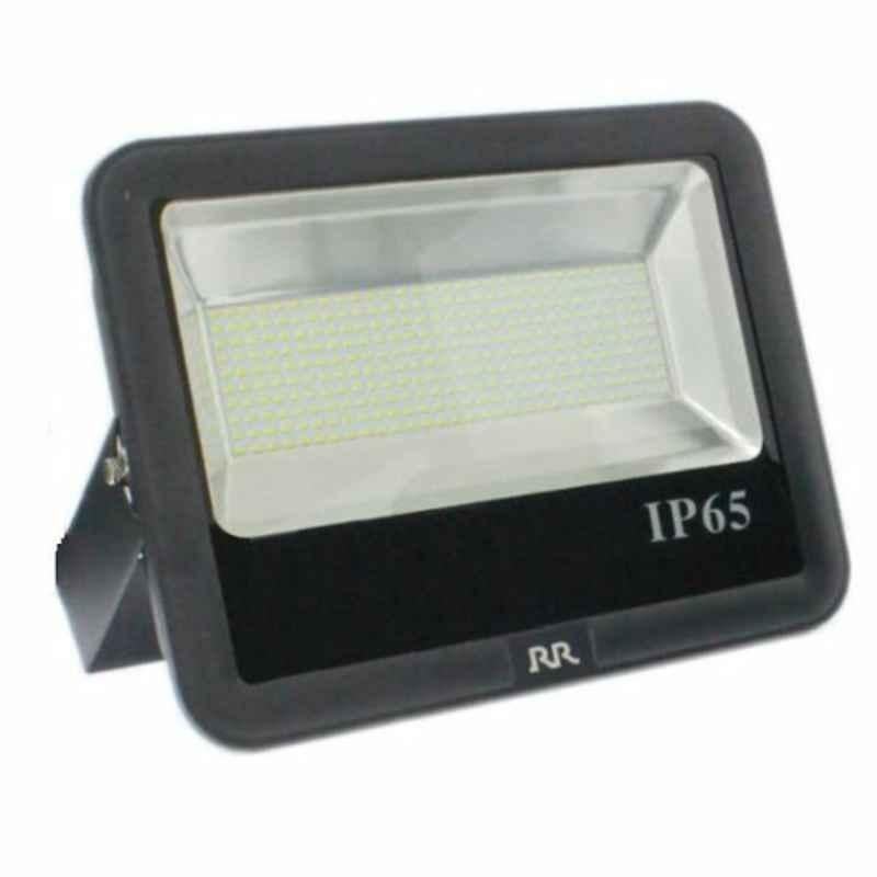 RR 150W 85-277 VAC 6500K Black LED Flood Light, RR-FL-SMD150D