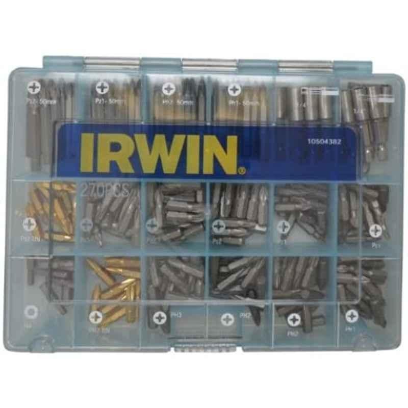 Irwin 270Pcs Large Bit Dispenser Set, 10504382