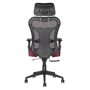 HUMAN METHOD TASK HB High Back Nylon Maroon Ergonomic Chair with Multi Lock, HMKR01-PR
